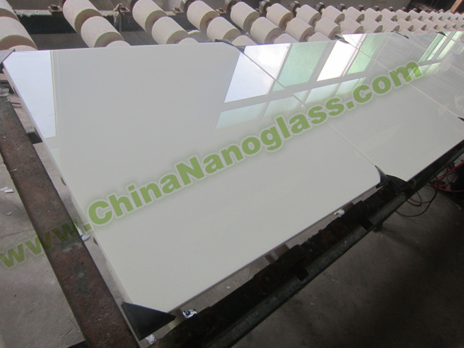 Super White Nano Glass Tile
