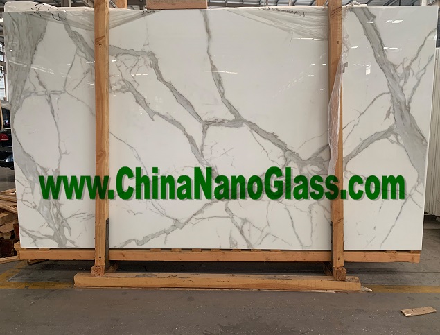 Calacatta Nano Glass TR202B